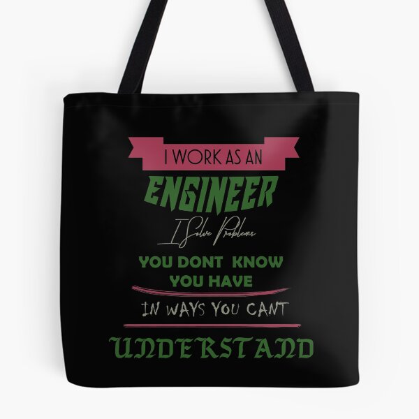Item preview, I AM ENGINEER [ENGINEER] - I solve problems designed and sold by NoriTEEs.