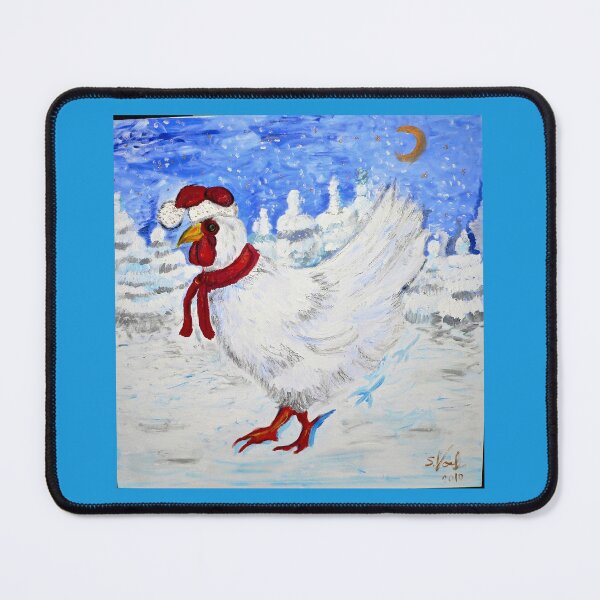 Item preview, The Christmas Chicken designed and sold by susannvoelske.