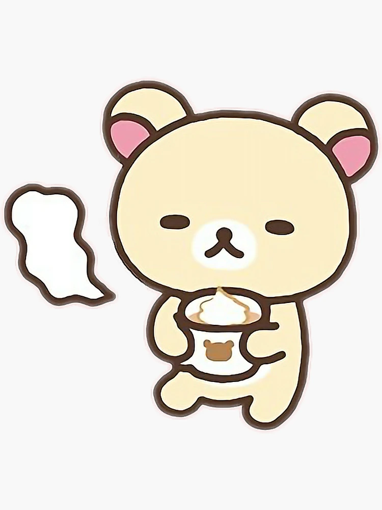 Korilakkuma rilakkuma cute kawaii Sticker for Sale by Claramell