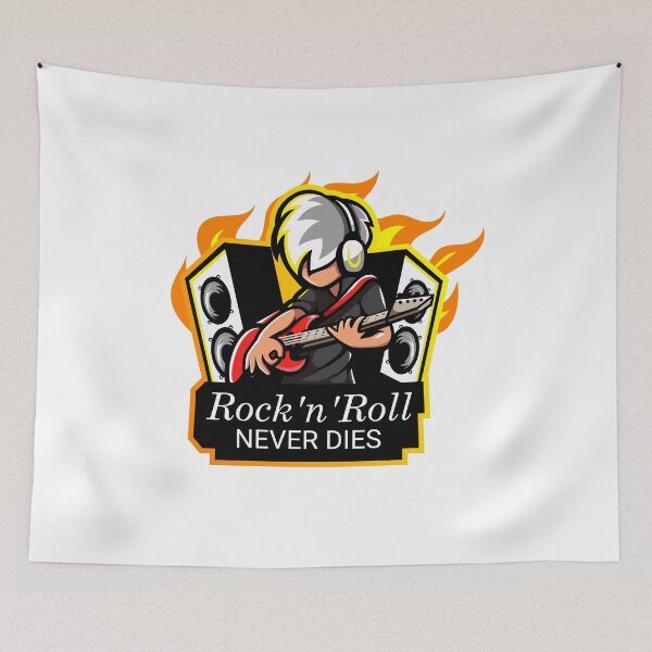 Item preview, Rock n roll never dies designed and sold by Design-shop-387.