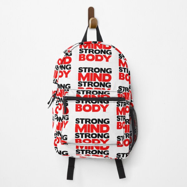 Item preview, Strong Mind Strong Body | Fitness Slogan designed and sold by Fitbys.