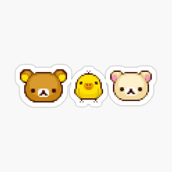 Korilakkuma rilakkuma cute kawaii Sticker for Sale by Claramell Store