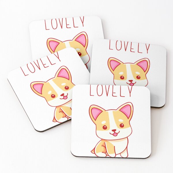 Item preview, Cute kawaii dog doodles designed and sold by Ideassbold.