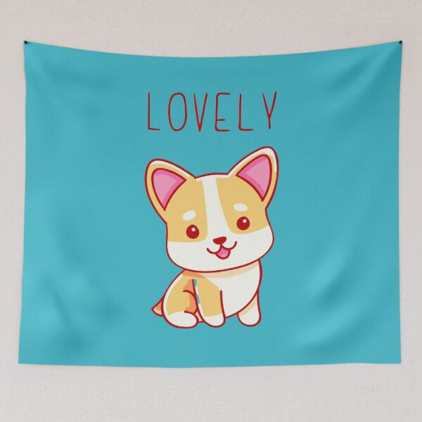 Item preview, Cute kawaii dog doodles designed and sold by Ideassbold.