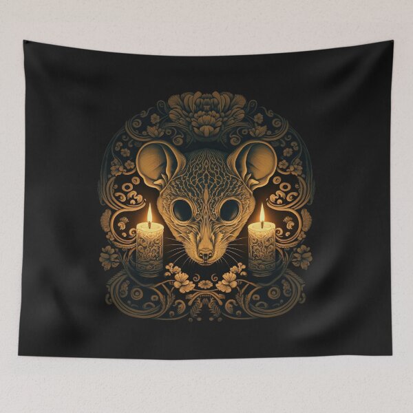 Item preview, Mouse and candles. designed and sold by SerhiiArt.