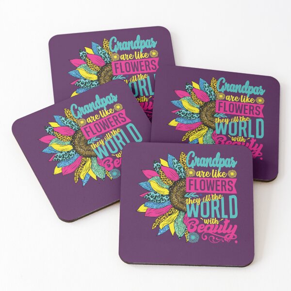 Item preview, Grandpas are like Flowers They fill the word With Beauty Short Funny Grandpa Quote designed and sold by YAHIA-14.