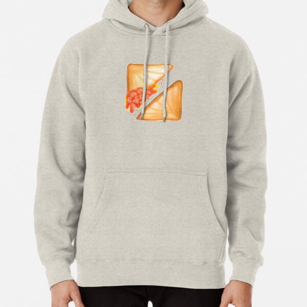 Jaffles: Baked Bean & Cheese Pullover Hoodie