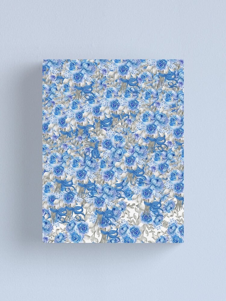 Thumbnail 1 of 3, Canvas Print, Color Combination Pattern designed and sold by TowTees.