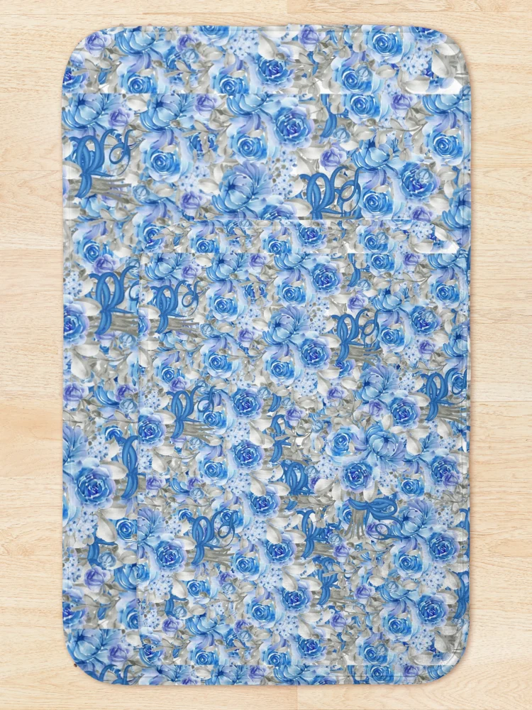 Thumbnail 5 of 6, Bath Mat, Color Combination Pattern designed and sold by TowTees.