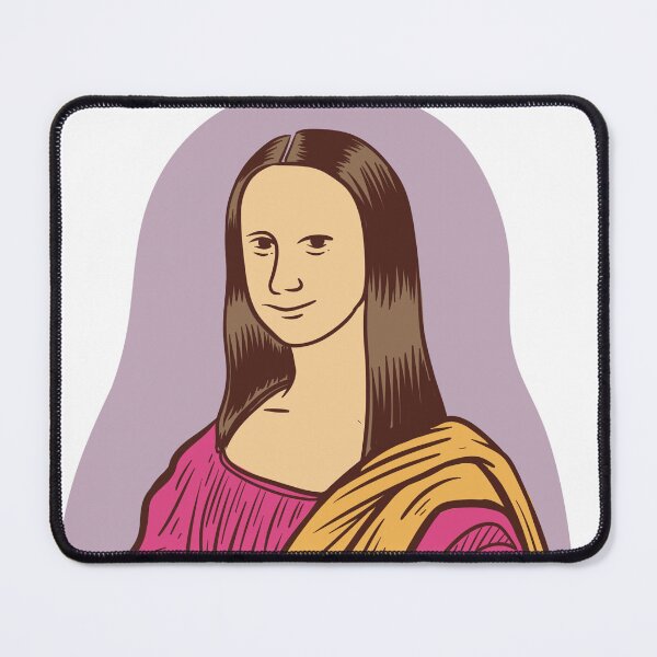 Item preview, Monalisa In Pinky Dress designed and sold by HowreSketch.