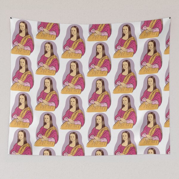 Item preview, Monalisa In Pinky Dress designed and sold by HowreSketch.