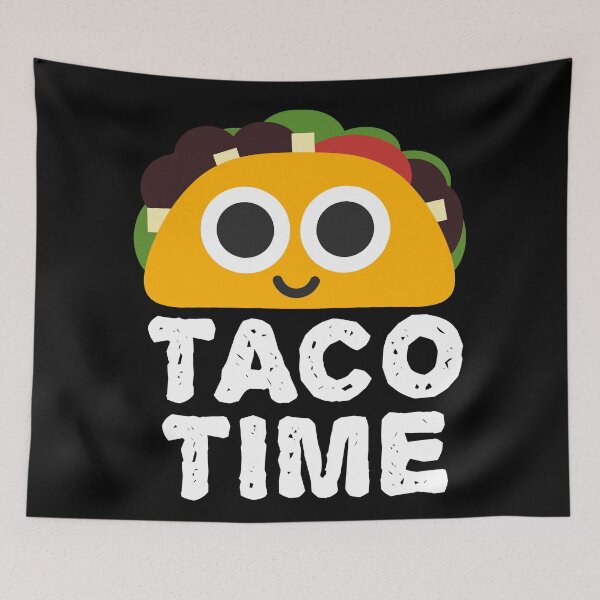 Item preview, Taco Time - Mexican Tacos - Food Quotes designed and sold by EnzoVectorism.