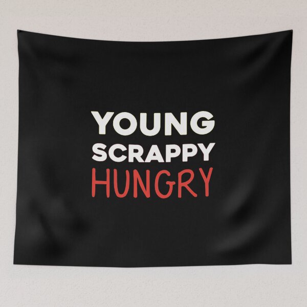 Item preview, Young Scrappy and Hungry, USA holiday gift, Young Scrappy Hungry, usa,patriotic,hamilton,hamilton qoute,hamilton kids,hamilton youth,4th july designed and sold by RedArtsDesign.