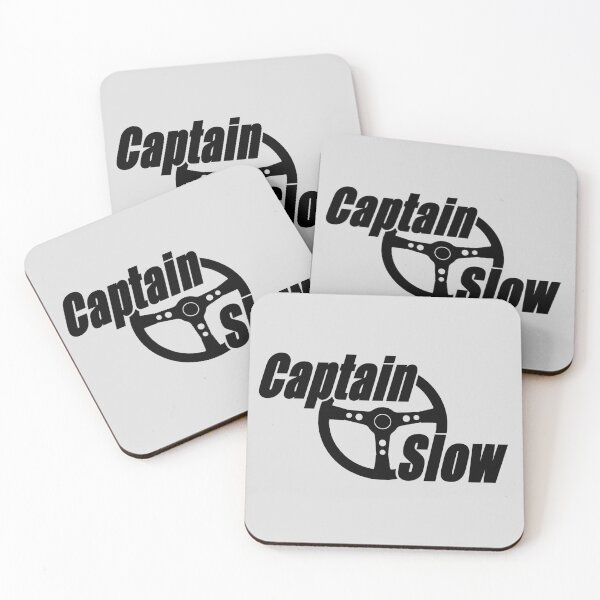 Item preview, Captain Slow Petrolhead black logo designed and sold by designjaag.