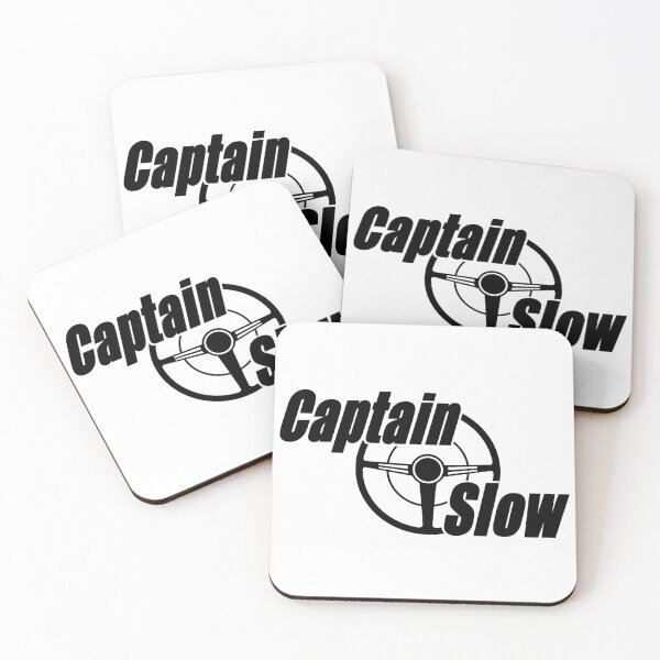 Item preview, Captain Slow Classic black logo designed and sold by designjaag.
