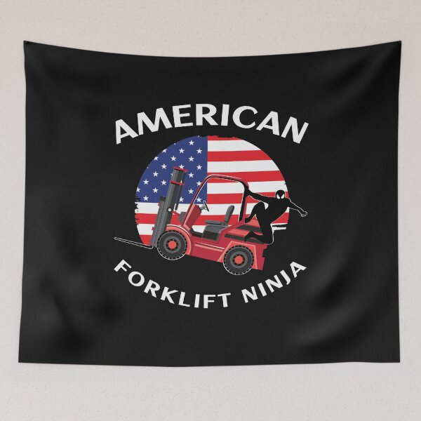 Item preview, Forklift Ninja, American Forklift Ninja RW designed and sold by TeamsterLife.