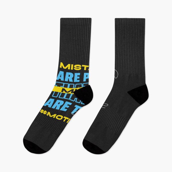 Item preview, Mistakes are proof that you are trying | Motivational Typographic Vibe designed and sold by niclothing.