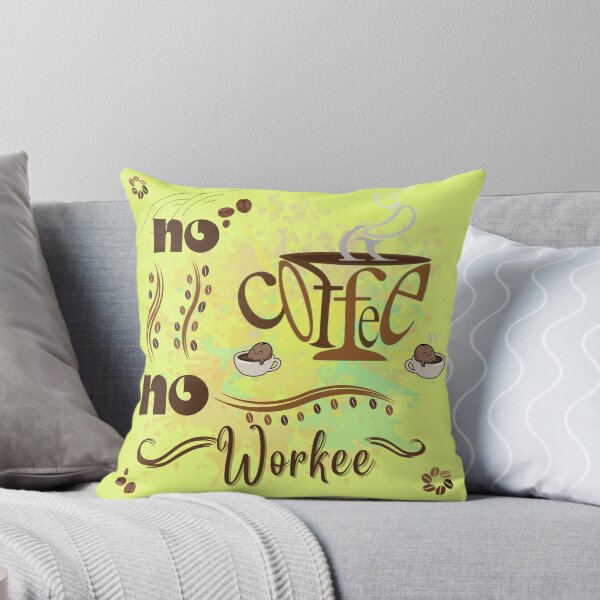 Item preview, No coffee no workee | coffee design | for coffee lovers |  designed and sold by Arteartz.
