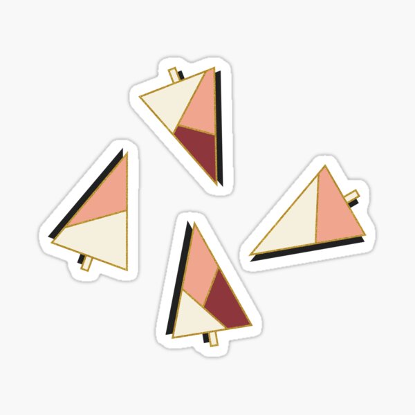 Xmas Trees Pattern #redbubble #decor #xmas Sticker