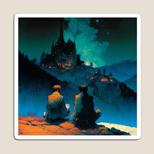 Aperçu de l'œuvre Anime moment de romance d'aventure créée et vendue par Stigner234.