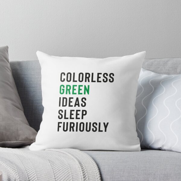 Item preview, colorless green ideas sleep furiously shirts for nlp, colorless green ideas sleep furiously, Nlp,Natural Language Processing,Text Analytics designed and sold by RedArtsDesign.