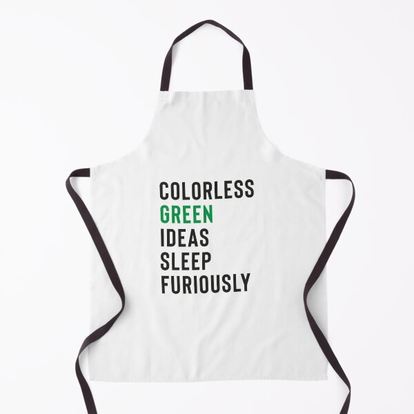 Item preview, colorless green ideas sleep furiously shirts for nlp, colorless green ideas sleep furiously, Nlp,Natural Language Processing,Text Analytics designed and sold by RedArtsDesign.