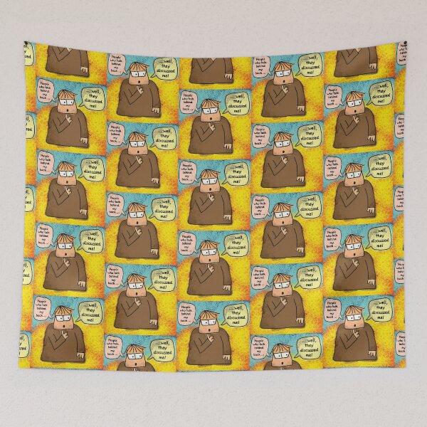 Item preview, People who talk behind my back discussed me designed and sold by SolidEarthArt.