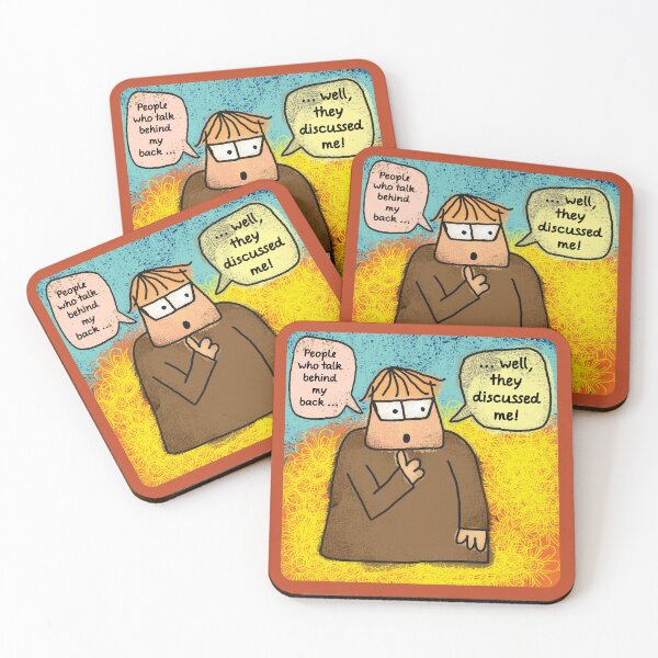 Item preview, People who talk behind my back discussed me designed and sold by SolidEarthArt.
