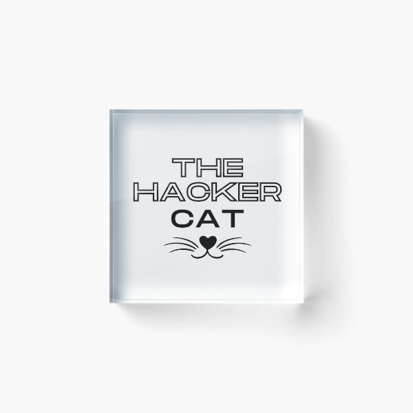 Item preview,  The hacker cat funny minimalistic design designed and sold by DigitalMagShop.