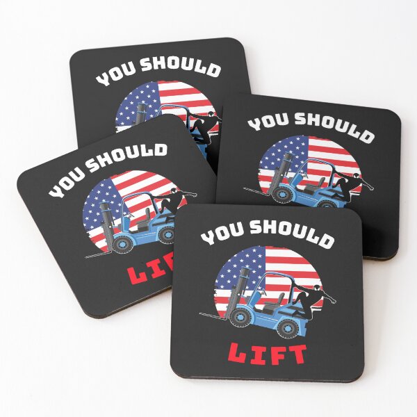 Item preview, Forklift Ninja, You Should Lift WBR designed and sold by TeamsterLife.