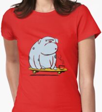 Bulldog Women's Fitted T-Shirt