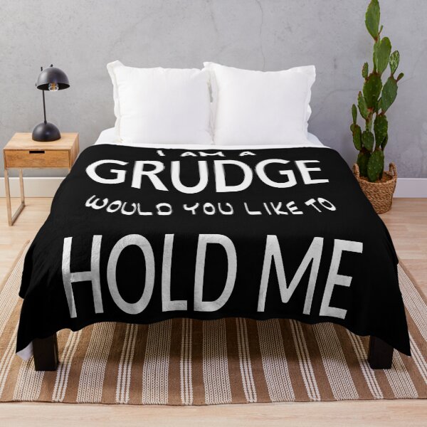 Item preview, I am a grudge would you like to hold me? designed and sold by CottagePop.