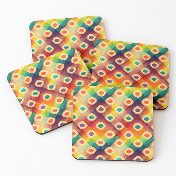 Item preview, Retro Groovy Vibes Funky Hippie Fun Colorful Pattern   designed and sold by Weirdarto.