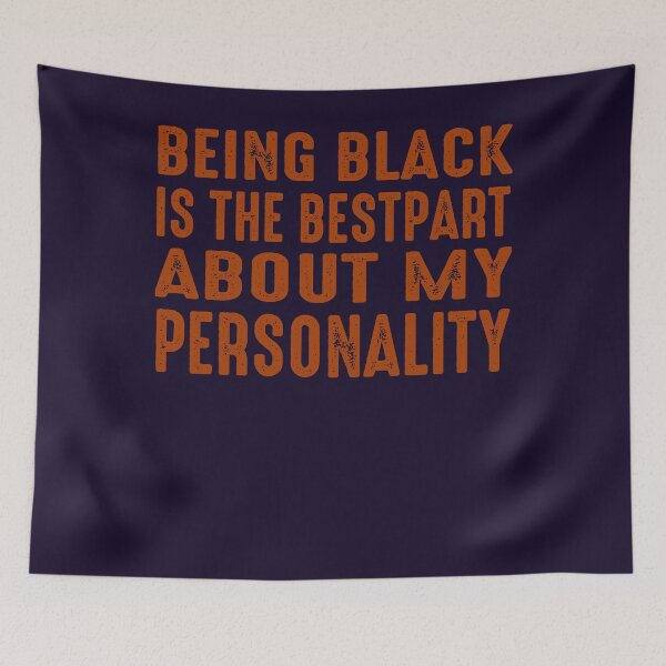 Item preview, being black is the best part about my personality retro vintage black history month Gift designed and sold by Sarah38.