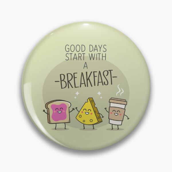 Item preview, Good morning start with a breakfast quote phrase designed and sold by MrBoneDesign.