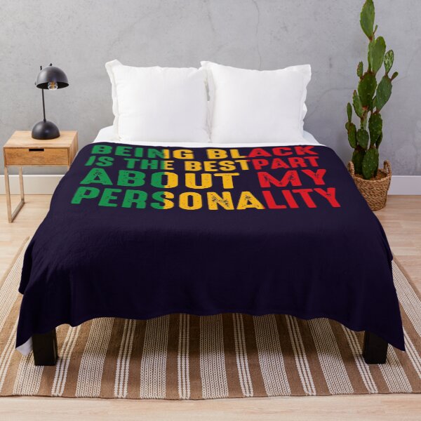 Item preview, being black is the best part about my personality retro vintage funny black history month Gift designed and sold by Sarah38.