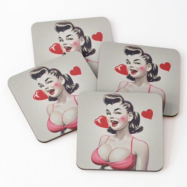 Item preview, Lovely and Funny Pinup Girl designed and sold by cutestpinups.
