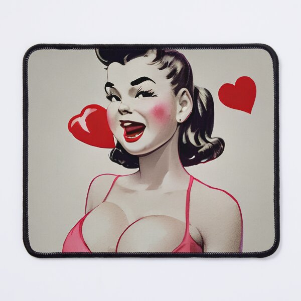 Item preview, Lovely and Funny Pinup Girl designed and sold by cutestpinups.