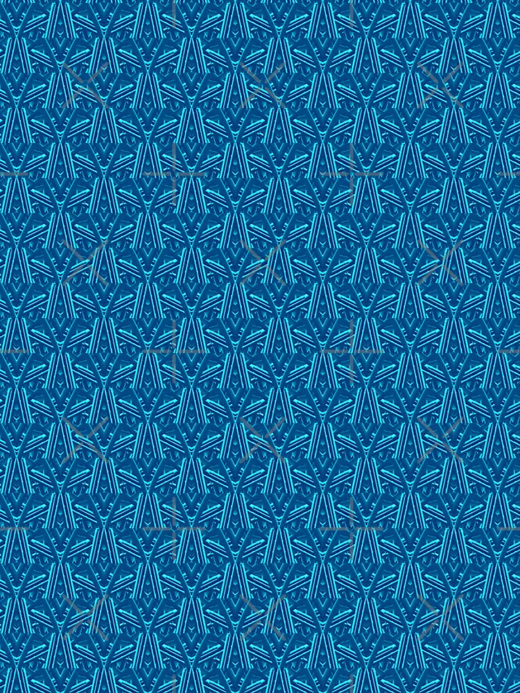 Thumbnail 4 of 4, iPhone Case, Abstract blue pattern designed and sold by Work of art Shop.
