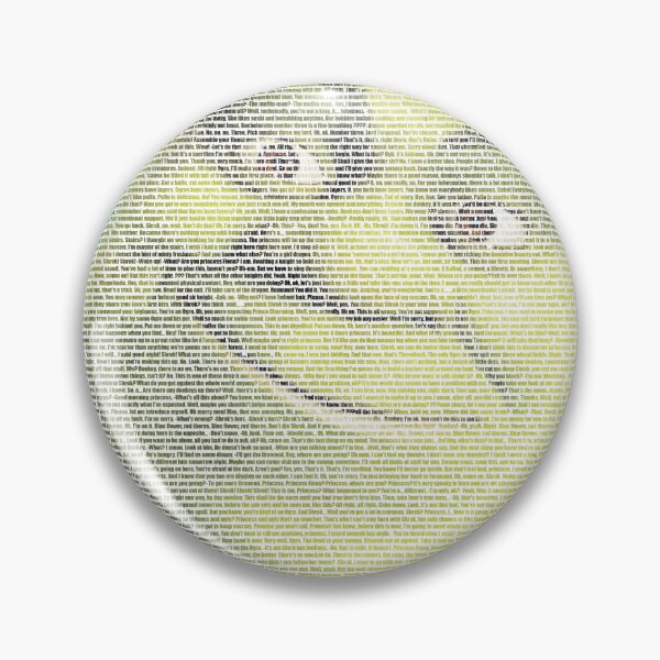 Item preview, entire shrek script in the shape of shrek designed and sold by ashleyeasterly.