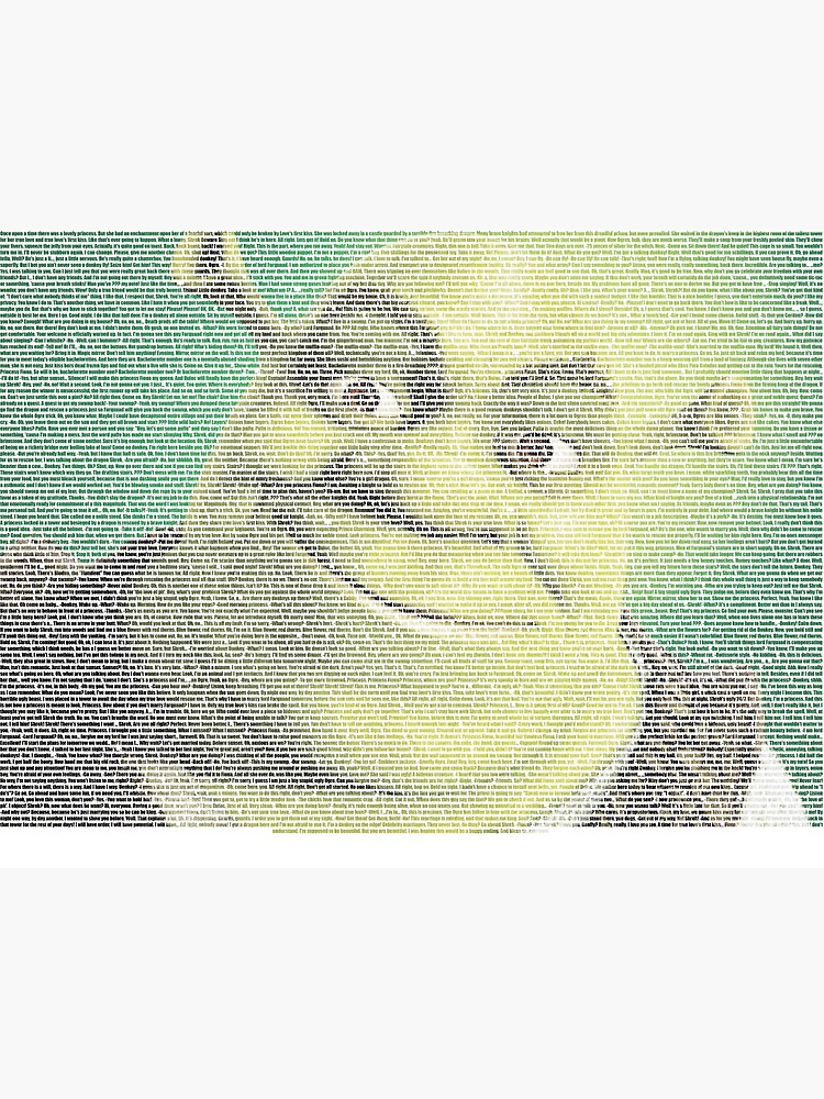 The Entire Shrek Scripts (COMPLETED) on X: Cookie: That's my