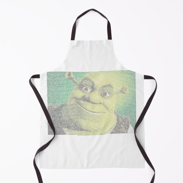 Item preview, entire shrek script in the shape of shrek designed and sold by ashleyeasterly.