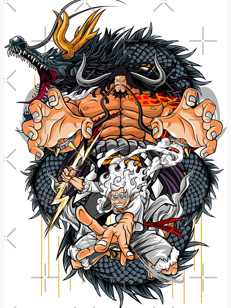 Borja on X: One Piece #1046 colored Gear 5 Luffy Vs Kaido #onepiece  #colored #luffy #gear #gearfive #nika #hitohitonomi #sungod #kaido #dragon   / X
