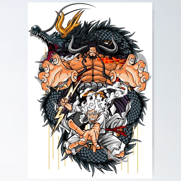 The Luffy vs Kaido piece is done, what other one piece tats should I g... |  TikTok