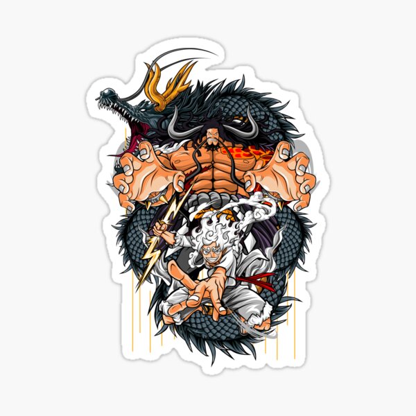 Luffy gear 5' Sticker