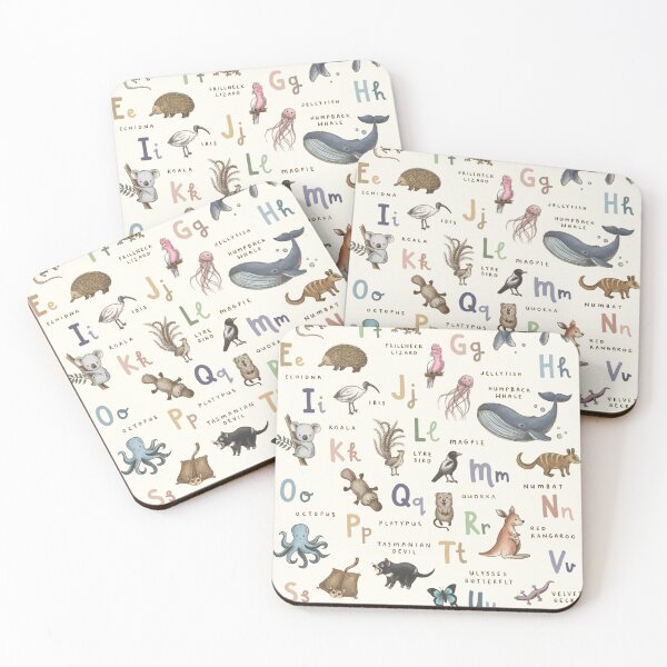 Item preview, Australian Animals Alphabet designed and sold by Those Pencil Shavings.
