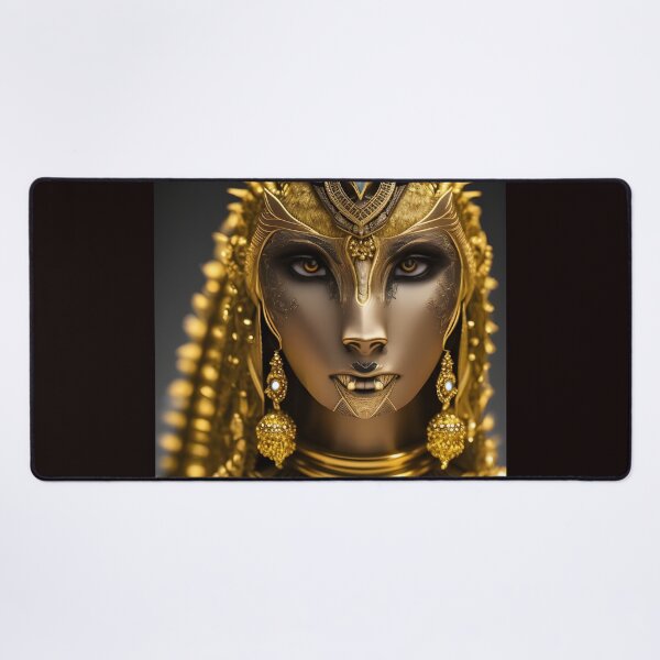 Item preview, Golden Sphinx with. Golden Cat Girl designed and sold by Olga Nagornaya.