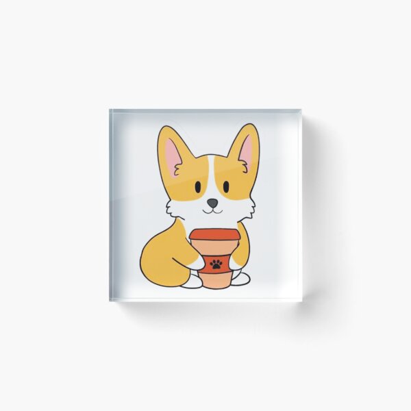 Item preview, Cute kawaii corgi designed and sold by Ideassbold.