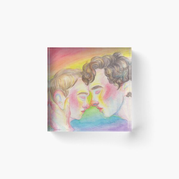 Item preview, Rainbow Johnlock (without text) designed and sold by sprinkledoodler.