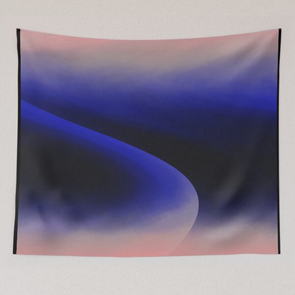 Item preview, Pink blue abstract designed and sold by LoraSi.